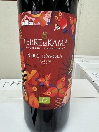60 fl. Terre di Kama Nero d'Avola 2022, DOC Sicilia ØKO