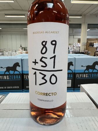 24 fl. Bodegas Alcardet Correcto Rosado Tempranillo