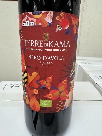 60 fl. Terre di Kama Nero d'Avola 2022, DOC Sicilia ØKO