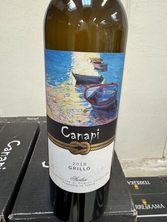 30 fl. Canapi Grillo Terre Siciliana IGT 2019