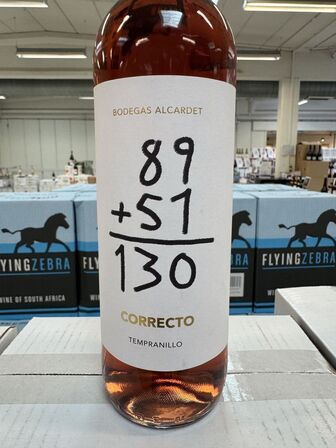 24 fl. Bodegas Alcardet Correcto Rosado Tempranillo