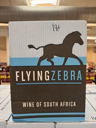 30 fl. Flying Zebra Dry Red Blend