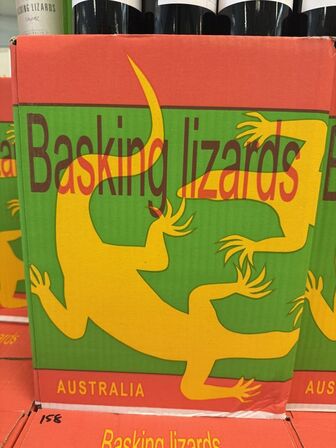 36 fl. Basking Lizards Shiraz