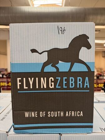 30 fl. Flying Zebra Dry Red Blend