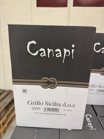 30 fl. Canapi Grillo Terre Siciliana IGT 2019