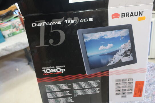 Digital ramme BRAUN 15" DigiFrane 1593