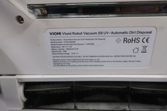 Robotstøvsuger VIOMI S9 med tømmestation