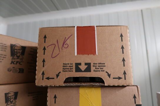 Div. Varelager (varer som er gået på dato medfølger ikke)