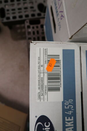 Div. Varelager (varer som er gået på dato medfølger ikke)