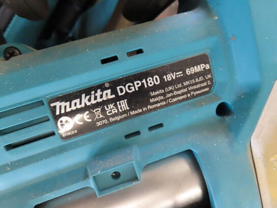 Fedtsprøjte og Batteri - MAKITA DGP180