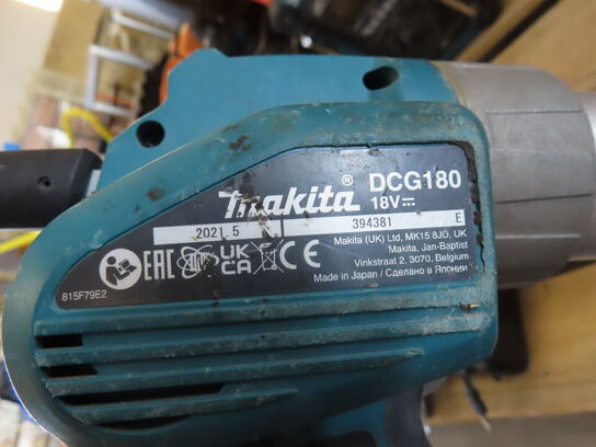 Fugepistol og Batteri - MAKITA DCG180