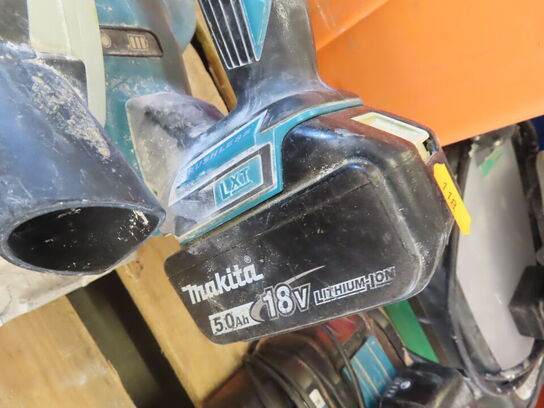Rundsav og Batteri - MAKITA DHS680
