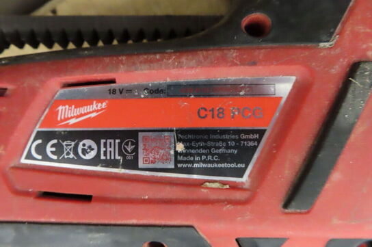 3 stk. Akkufugepistoler MILWAUKEE