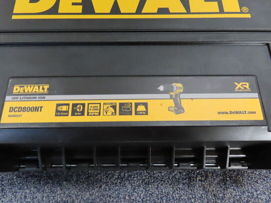 Bore/Skruemaskine DEWALT DCD800NT