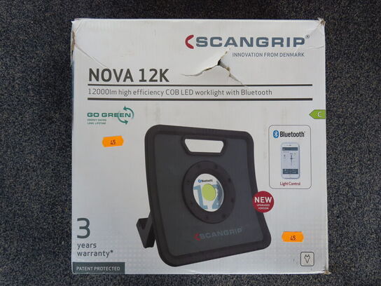 Arbejdslampe med Bluetooth