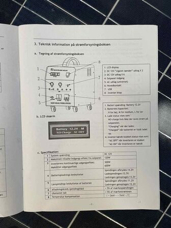 "Kolonihavesæt" - Solcellepanel m. batteripakke - Tilføjet 17.11.