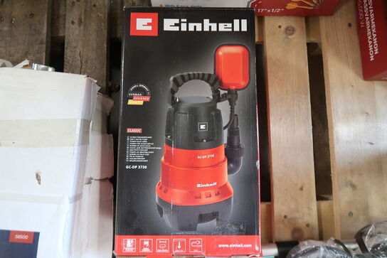 Einhell spildevandspumpe GH-DP 3730