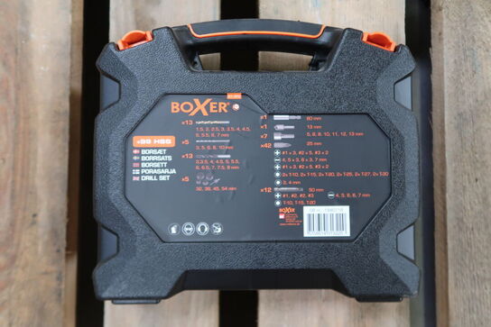 Boxer Borsæt HSS med bits - 99 dele