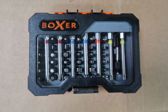 4 pk. Boxer Bitssæt 56 dele - S2 Stål