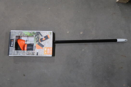 3 pk. HOME It  fliserenser med 2 børster og teleskopskaft