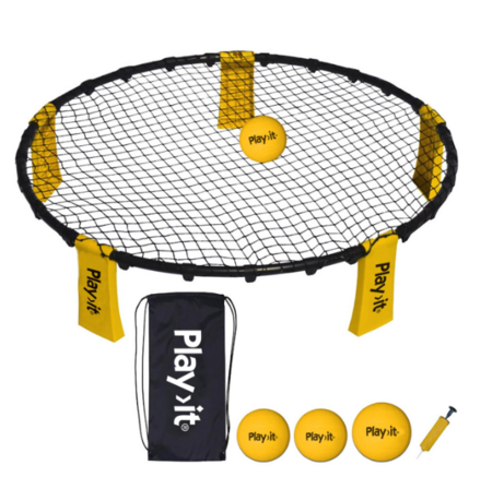 Bounceball game with 3 balls