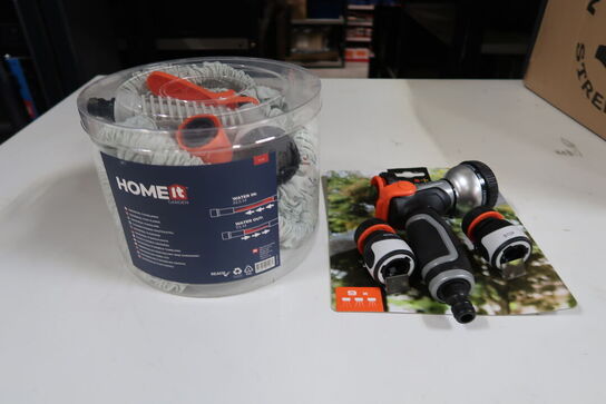 Brusepistolsæt Plus 4 dele samt flexvandslange med sprøjtepistol 22,5 meter