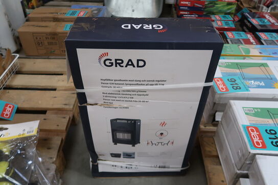 Gasvarmeovn m/blæser 4,2 kW - Grad