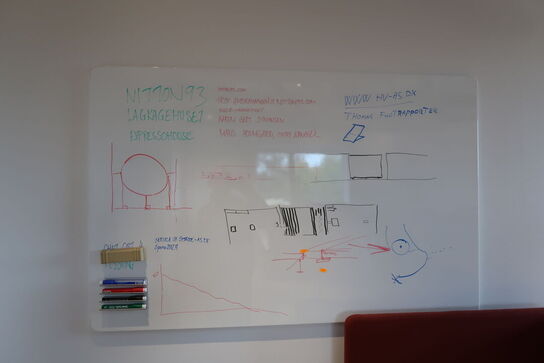 3 stk. whiteboards