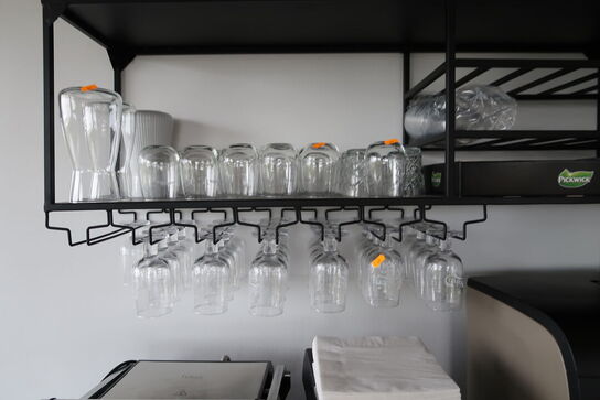 Div. Glas, kopper, tallerkner m.m.