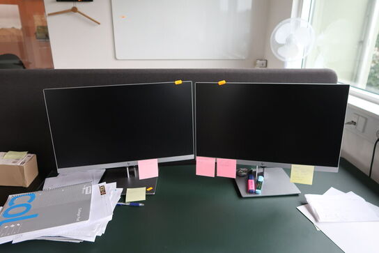2 stk. computeskærme HP E233