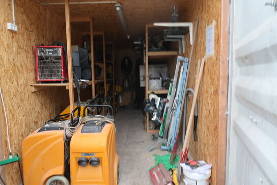 20 fods isoleret container uden indhold (læs beskrivelse)