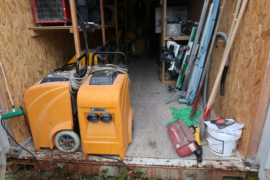 20 fods isoleret container uden indhold (læs beskrivelse)