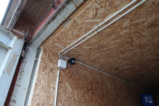 20 fods isoleret container uden indhold (læs beskrivelse)