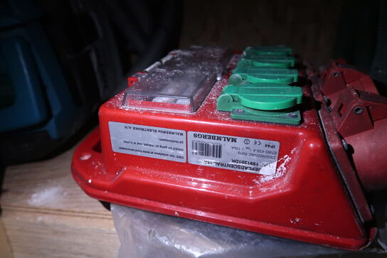 2 stk. byggepladstavler