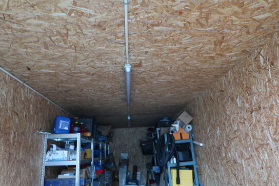 20 fods isoleret container uden indhold (læs beskrivelse)