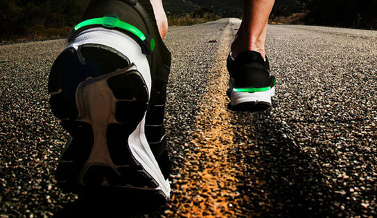 38 par. Klips-lys til sko