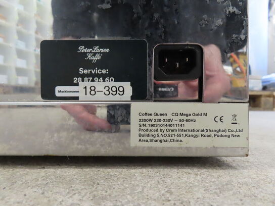 Kaffemaskine COFFEE QUEEN MEGA GOLD