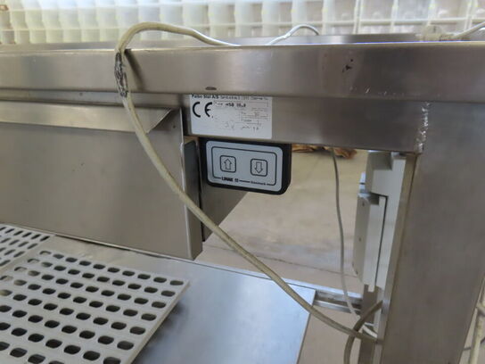 Hæve/sænke bord med vask