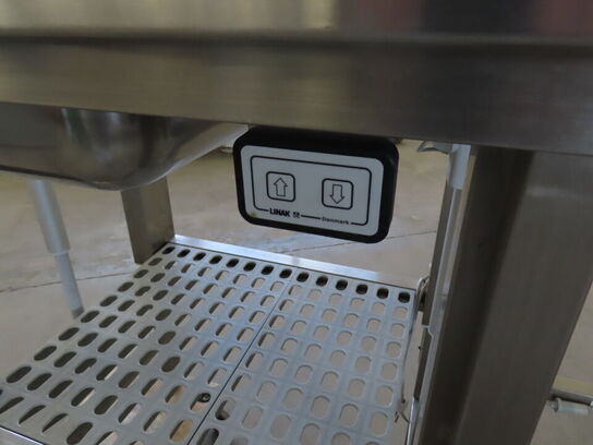 Hæve/sænke bord med vask