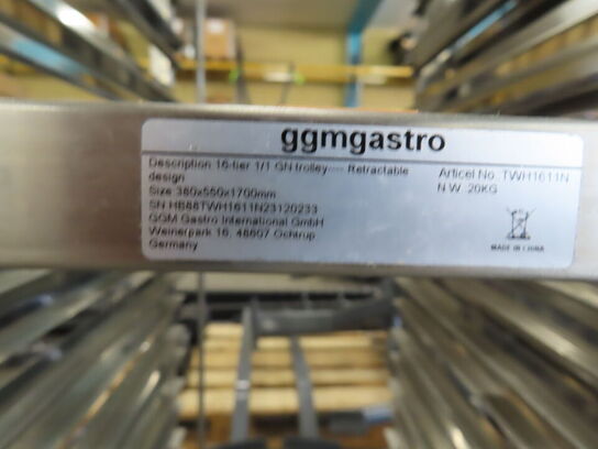 5 stk. Stikvogne fra GGMGASTRO