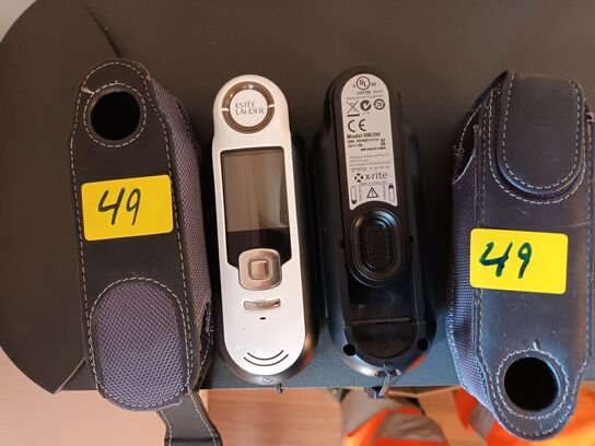 2 stk. Farvetonemålere X-RITE RM200