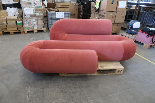Sofa DANTE "Serpentine Couch"
