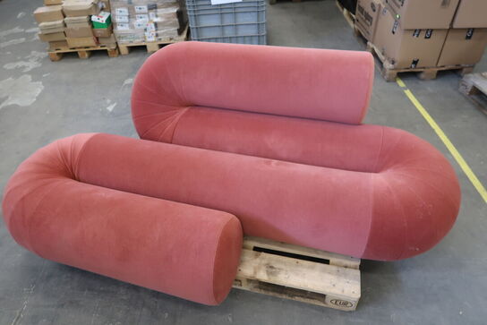 Sofa DANTE "Serpentine Couch"