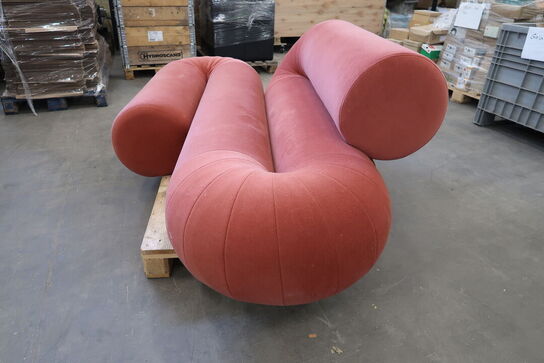 Sofa DANTE "Serpentine Couch"