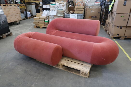 Sofa DANTE "Serpentine Couch"