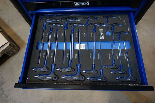 APEX Værktøjsvogn XXL Edittion Blue 7HS6G-Blue 