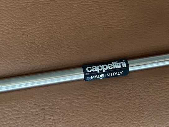 2 stk. læderstole CAPPELLINI