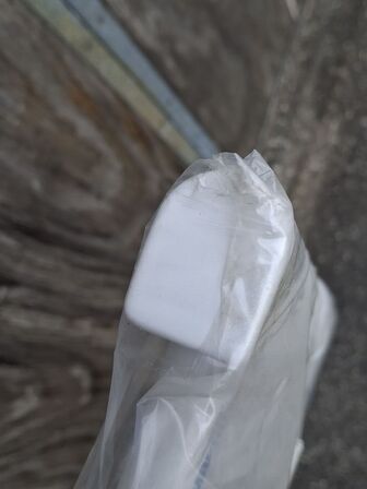 Aqua hvidt Håndklædetørrer