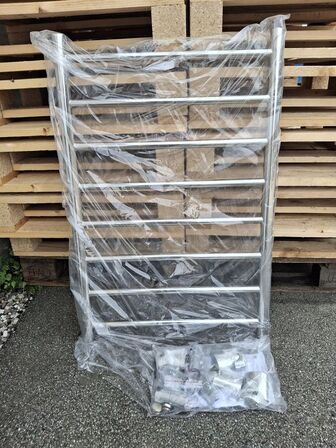 Håndklædetørre Poleret rustfrit stål