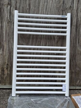 Aqua hvidt Håndklædetørrer